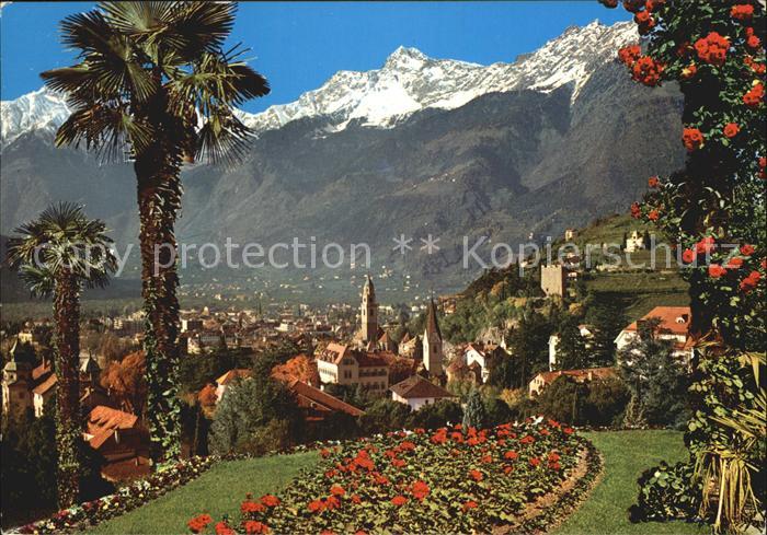 Merano Meran mit Texelgruppe