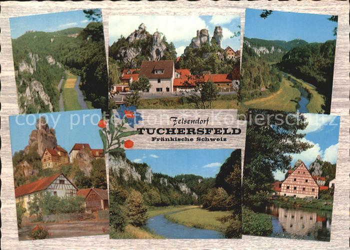 Tuechersfeld Felsendorf in der fraenkischen Schweiz