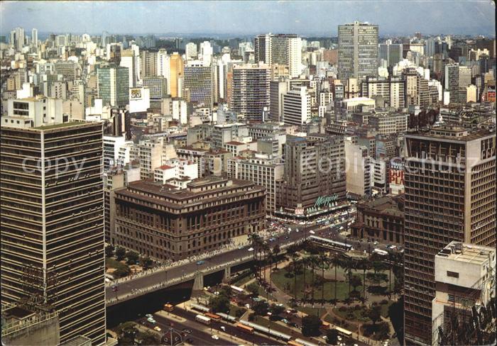 São Paulo Fliegeraufnahme Skyline