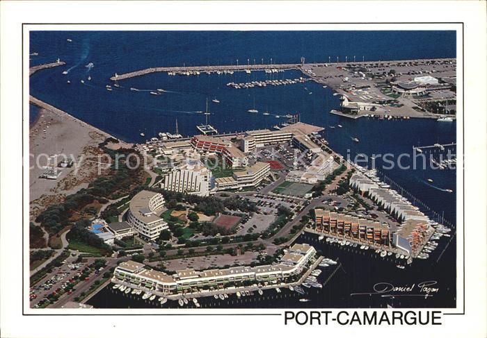 Port Camargue Fliegeraufnahme Hafen