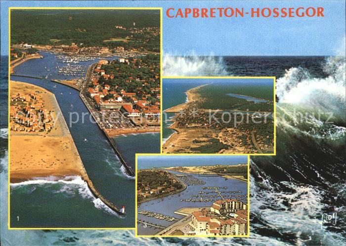 Hossegor Soorts Landes Capbreton Fliegeraufnahme
