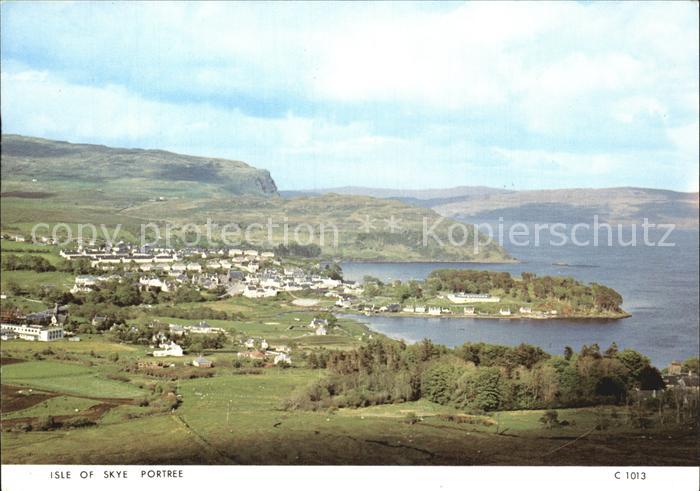 Portree Fliegeraufnahme Isle