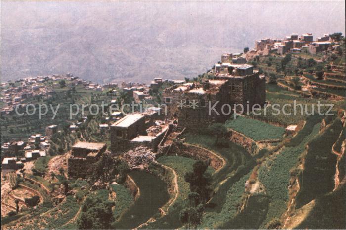 Yemen Jemen Terraces of the Sabir