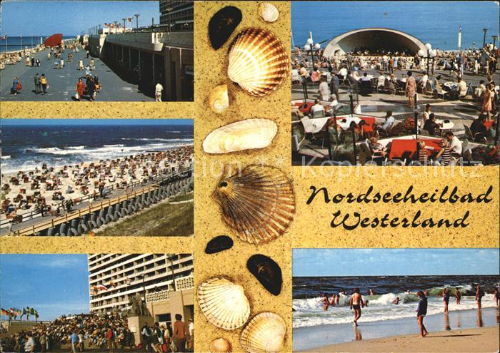 Westerland Sylt Strand Konzertmuschel