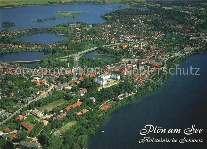 Ploen See Fliegeraufnahme