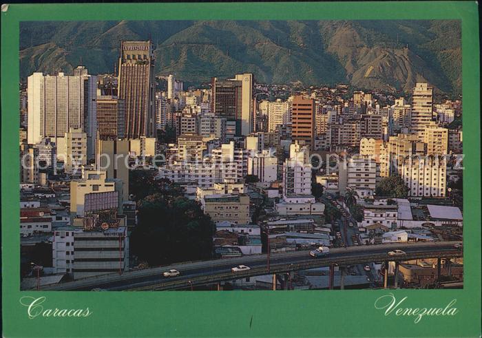 Caracas Fliegeraufnahme Skyline