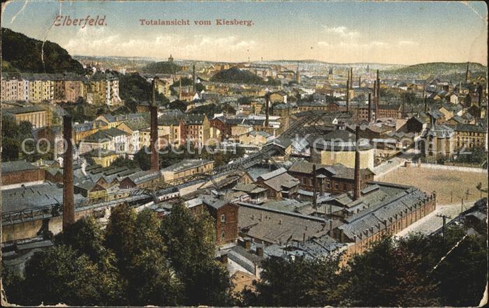 Elberfeld Wuppertal Total vom Kiesberg