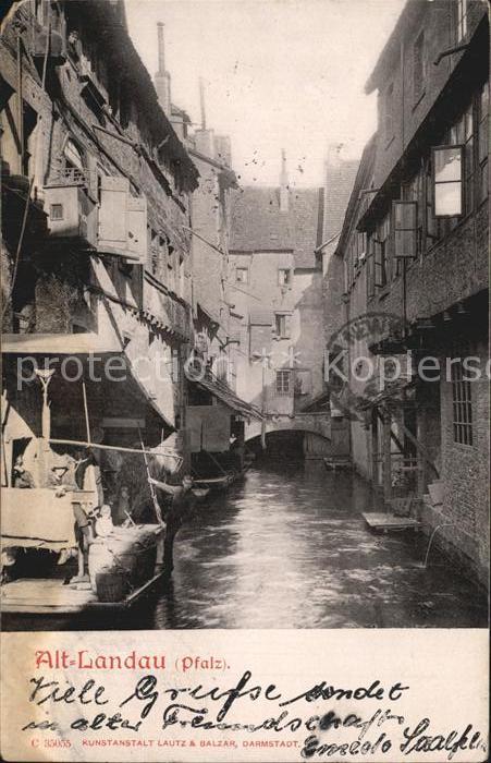 Landau Pfalz Altstadt Motiv