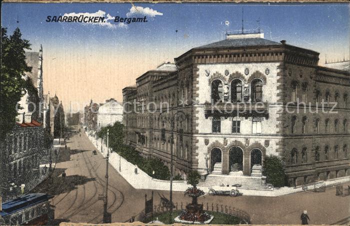 SAARBRueCKEN Saarland Bergamt