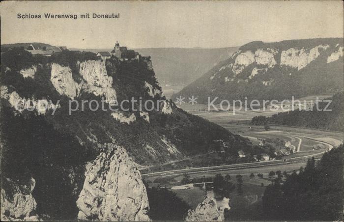 Sigmaringen Schloss Werenwag Donautal