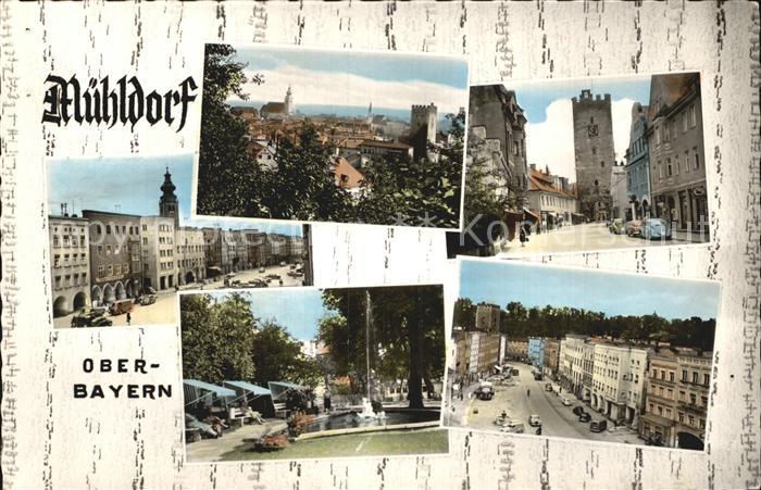 Muehldorf Inn Orts und Teilansichten