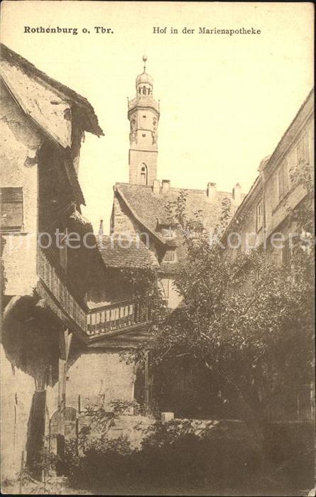 Rothenburg Tauber Hof in der Marienapotheke