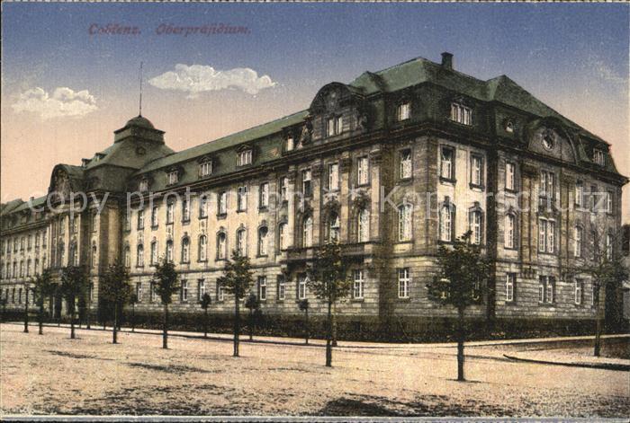 Coblenz Koblenz Oberpraesidium