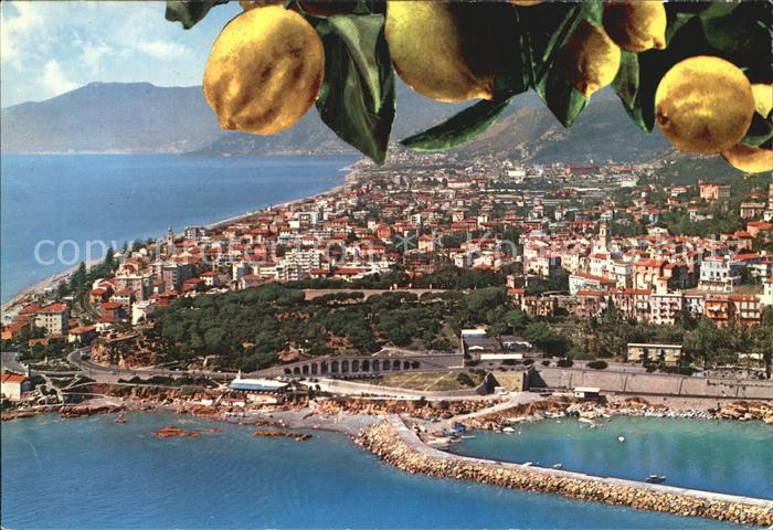 Bordighera Riviera dei Fiori Veduta aerea