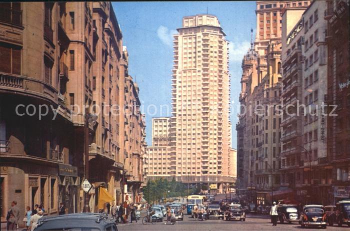 Madrid Spain Avenida de Jose Antonio