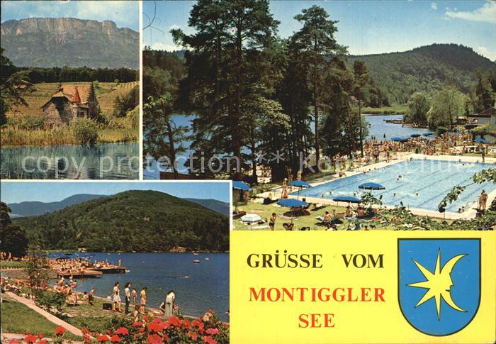 ueberetsch Montiggler See Badestrand Schwimmbad