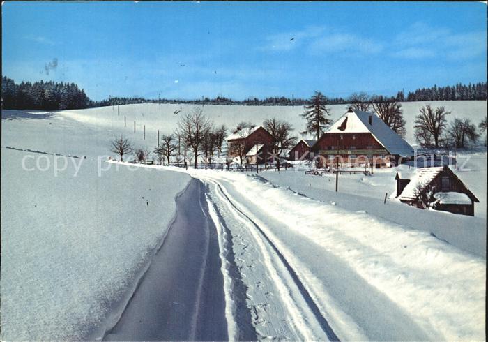 FREUDENSTADT BW Winterpanorama