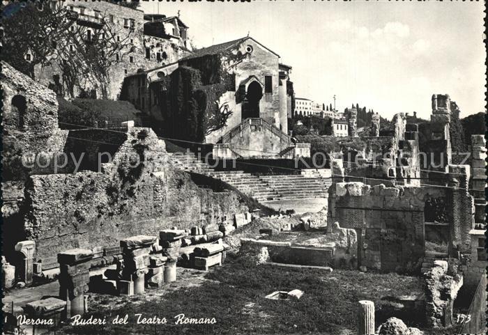 Verona Veneto Ruderi del Teatro Romano