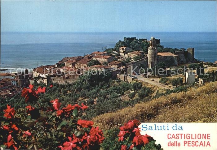 Castiglione della Pescaia Scorcio panoramico citta vecchia