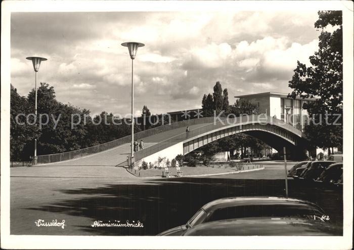 DuessELDORF  CITY Aluminiumbruecke