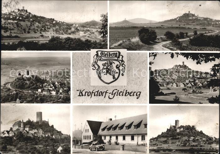 Krofdorf-Gleiberg Panorama Schloss Teilansichten