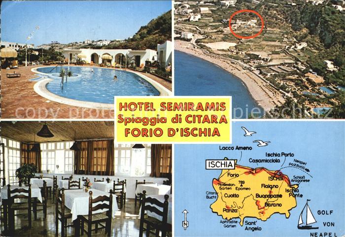 Forio d Ischia Hotel Semiramis Spiaggia di Citara Piscina