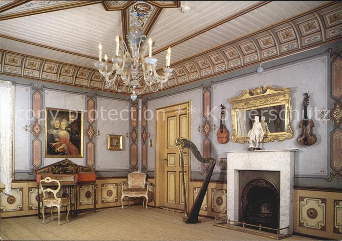 Trondheim Ringve Museum Mozarts salen