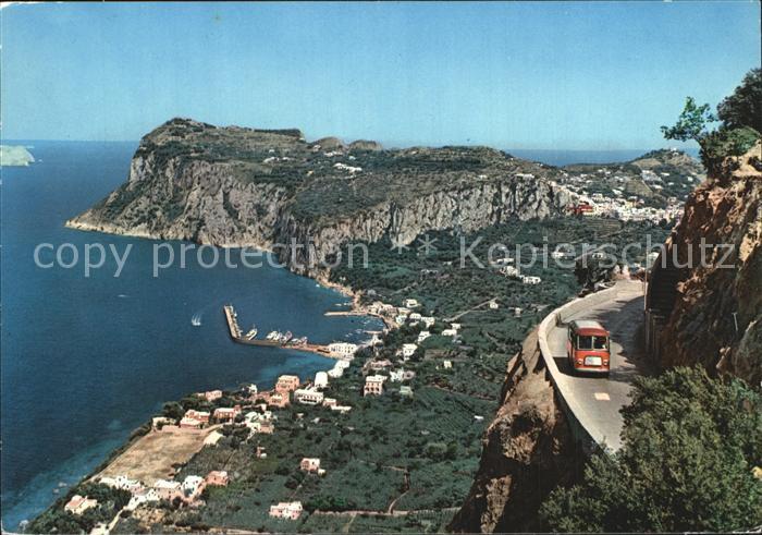 Capri Panorama e strada per Anacapri