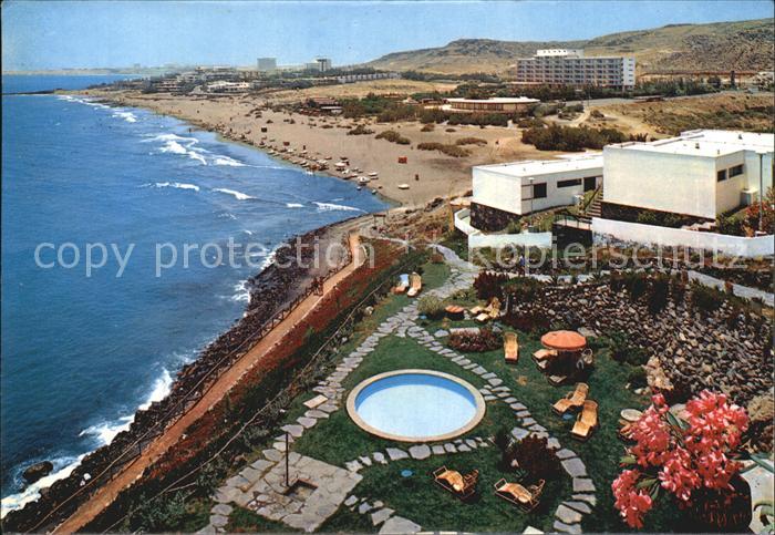 San Agustin Gran Canaria Vista general de la Playa