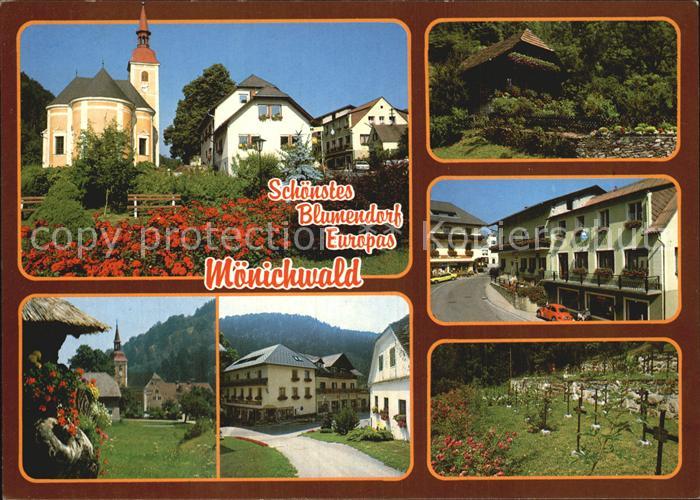 Moenichwald Kirche Ortsmotive