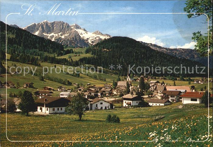 St Martin Tennengebirge Panorama