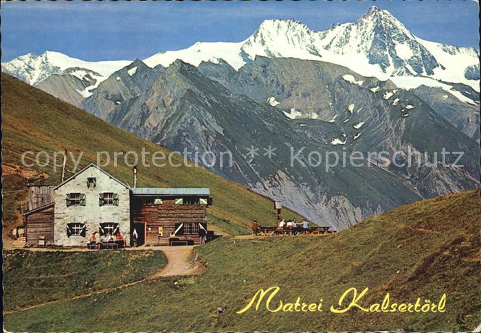Matrei Osttirol Kaisertoerl mit Grossglockner