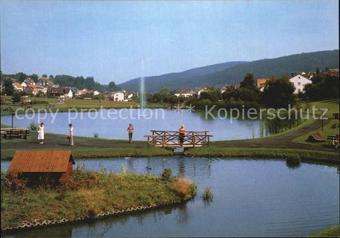 Bad Endbach Partie im Kurpark