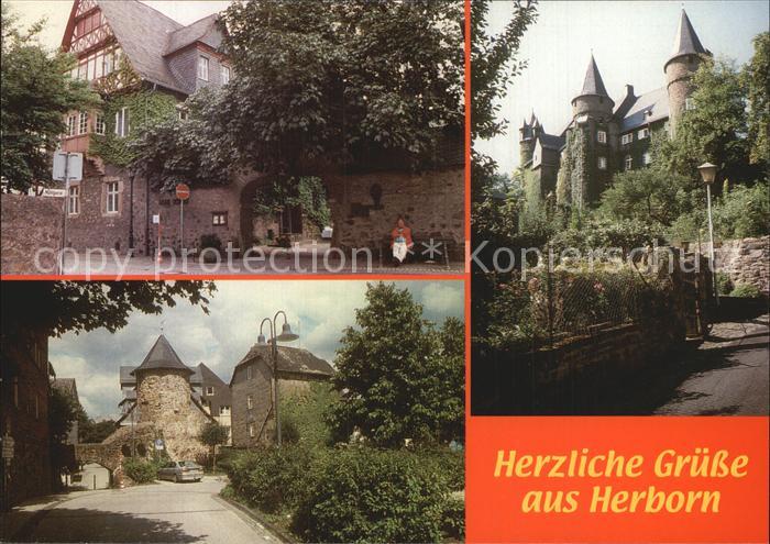 Herborn Hessen Hohe Schule Schloss Speck Turm