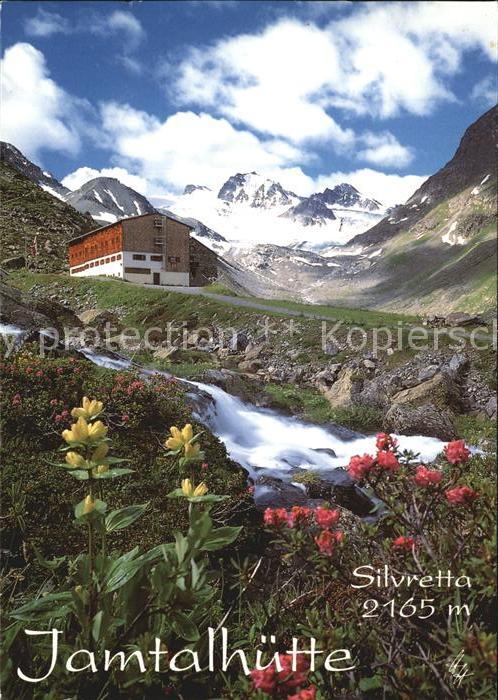 Jamtalhuette Silvretta Jamspitzen Dreilaenderspitze
