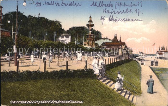 Heringsdorf Ostseebad Usedom Promenade Strandkasino