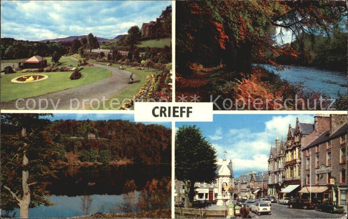 Crieff Perth Kinross Macrosty Park Lady Mary's Walk James Square Ochtertyre Loch