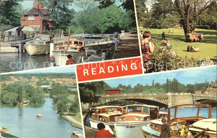 Reading Sonning Lock Caversham Court Gardens Bridge River Thames