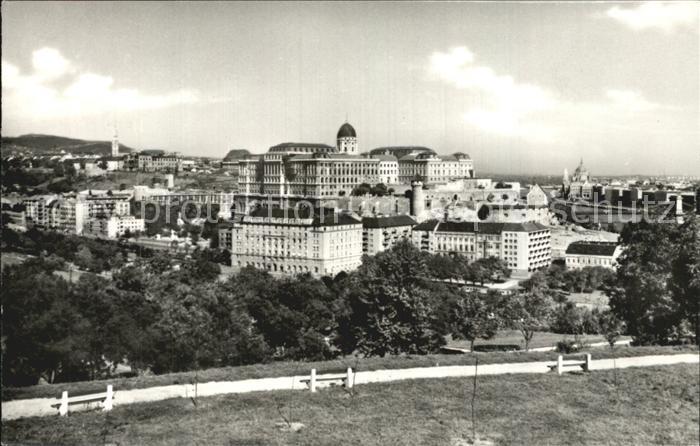 Budapest Latkep a Varral Ansicht mit Burg