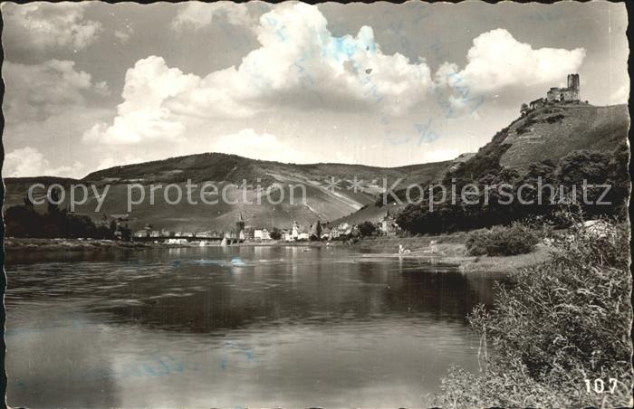 BERNKASTEL-KUES Berncastel Rheinland-Pfalz Mosel Burg Landshut