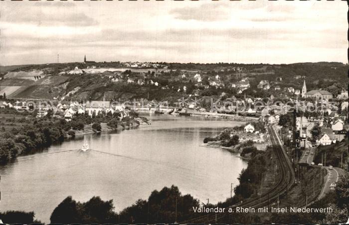 Vallendar Rhein Insel Niederwerth
