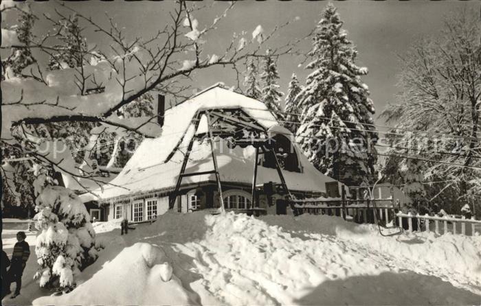 Winterberg Hochsauerland Bobhaus Restaurant Pension Winterimpressionen