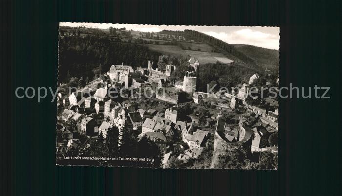 Monschau Montjoie NRW Altstadt Burgruine Haller Luftkurort