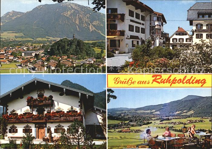 Ruhpolding Bayern Luftkurort Wintersportplatz Bayerische Alpen