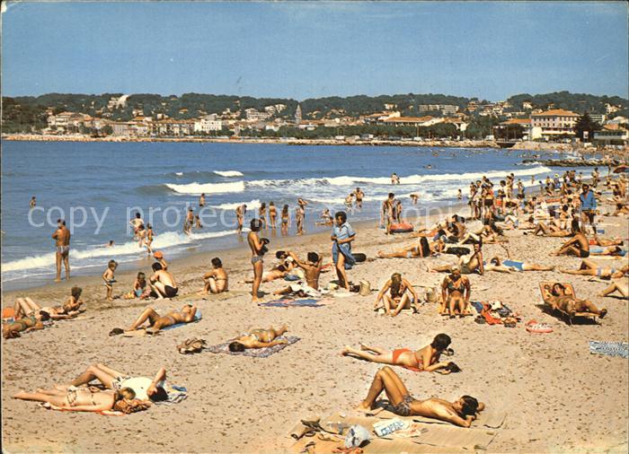 Six-Fours-les-Plages Gros plan sur la plage des Lones