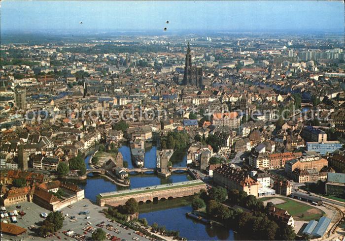 Strasbourg Alsace Barrage Vauban Ponts Couverts Cathedrale Staudamm Bruecke Muen