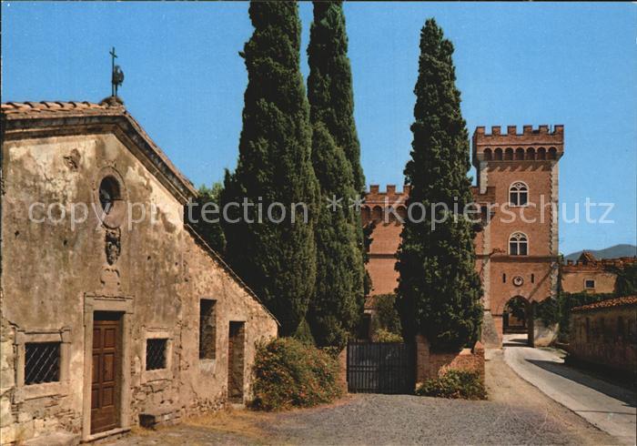 Bolgheri Ingresso al Castello Schloss