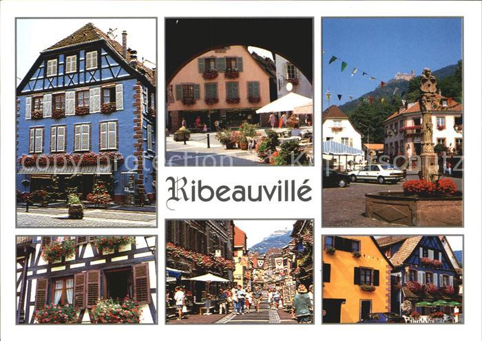 Ribeauville Haut Rhin Elsass Vues generales Ortsmotive