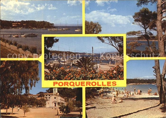 Porquerolles Panorama Cote d_Azur Plage Port
