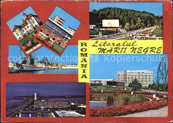 Mangalia Teilansichten Hafenstadt Schwarzmeerkueste Litoralul Marii Negre